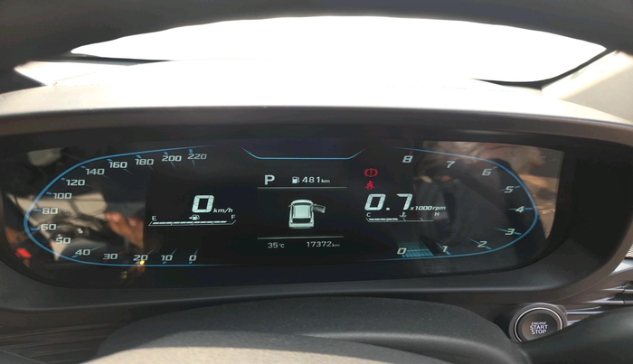 2025 Hyundai NEW I20 ASTA (O) 1.2 IVT, Petrol, Automatic, 17,372 km, interior