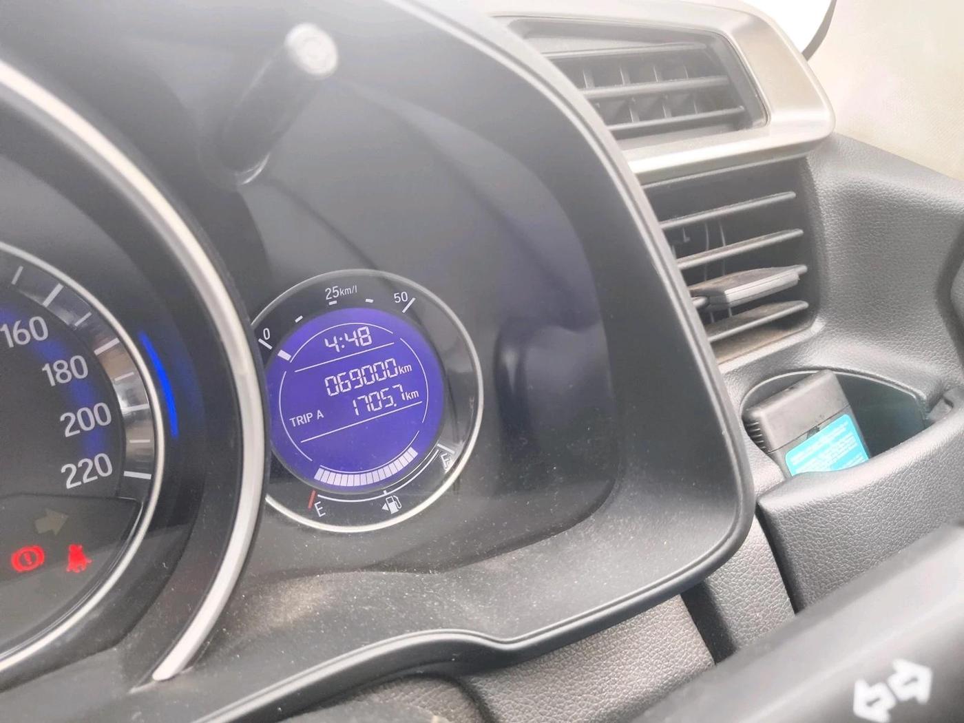 2018 Honda WR-V 1.2L I-VTEC S MT, Petrol, Manual, 69,000 km, interior