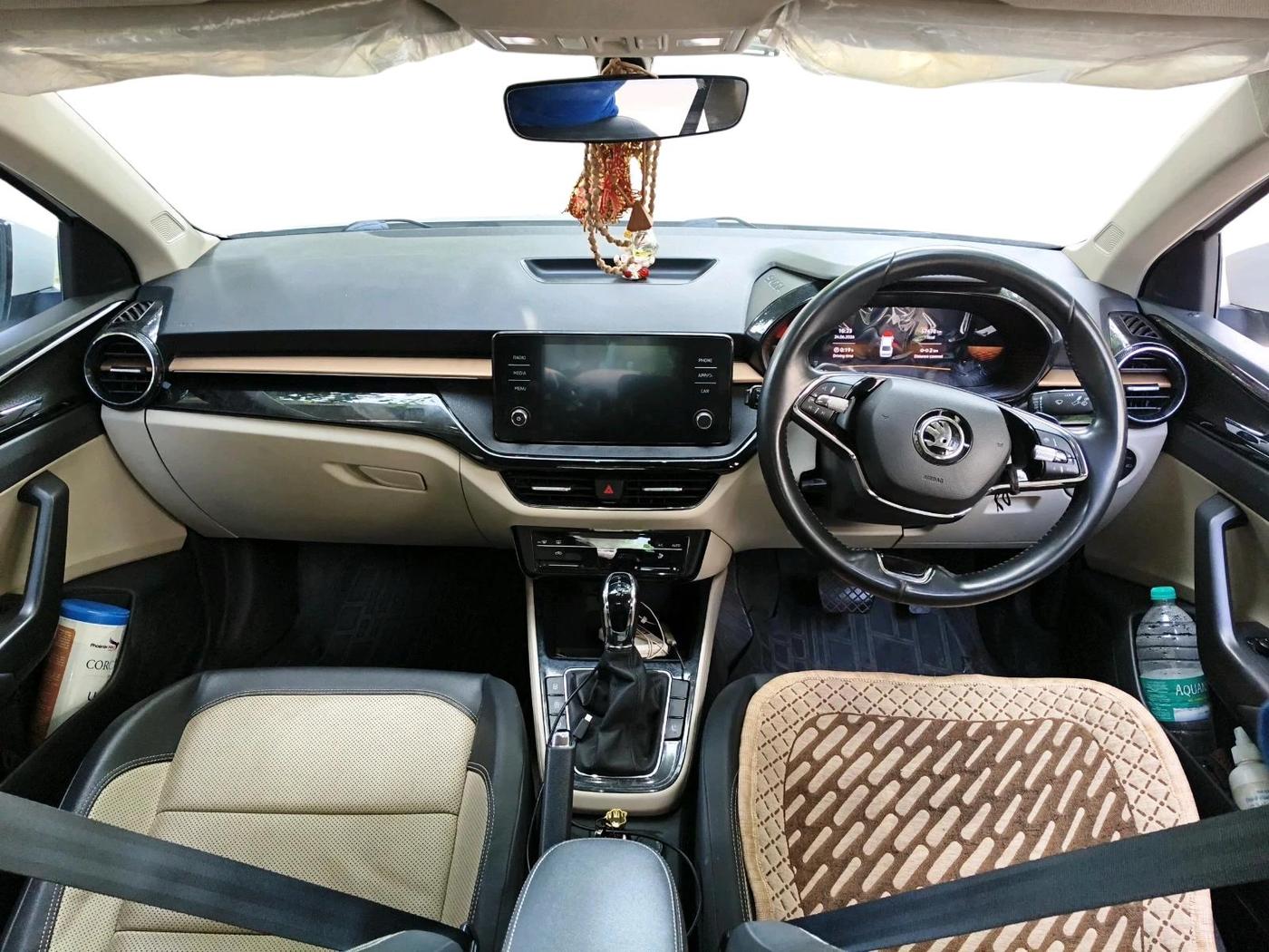 2022 Skoda SLAVIA STYLE 1.5L TSI DSG, Petrol, Automatic, 57,478 km, interior