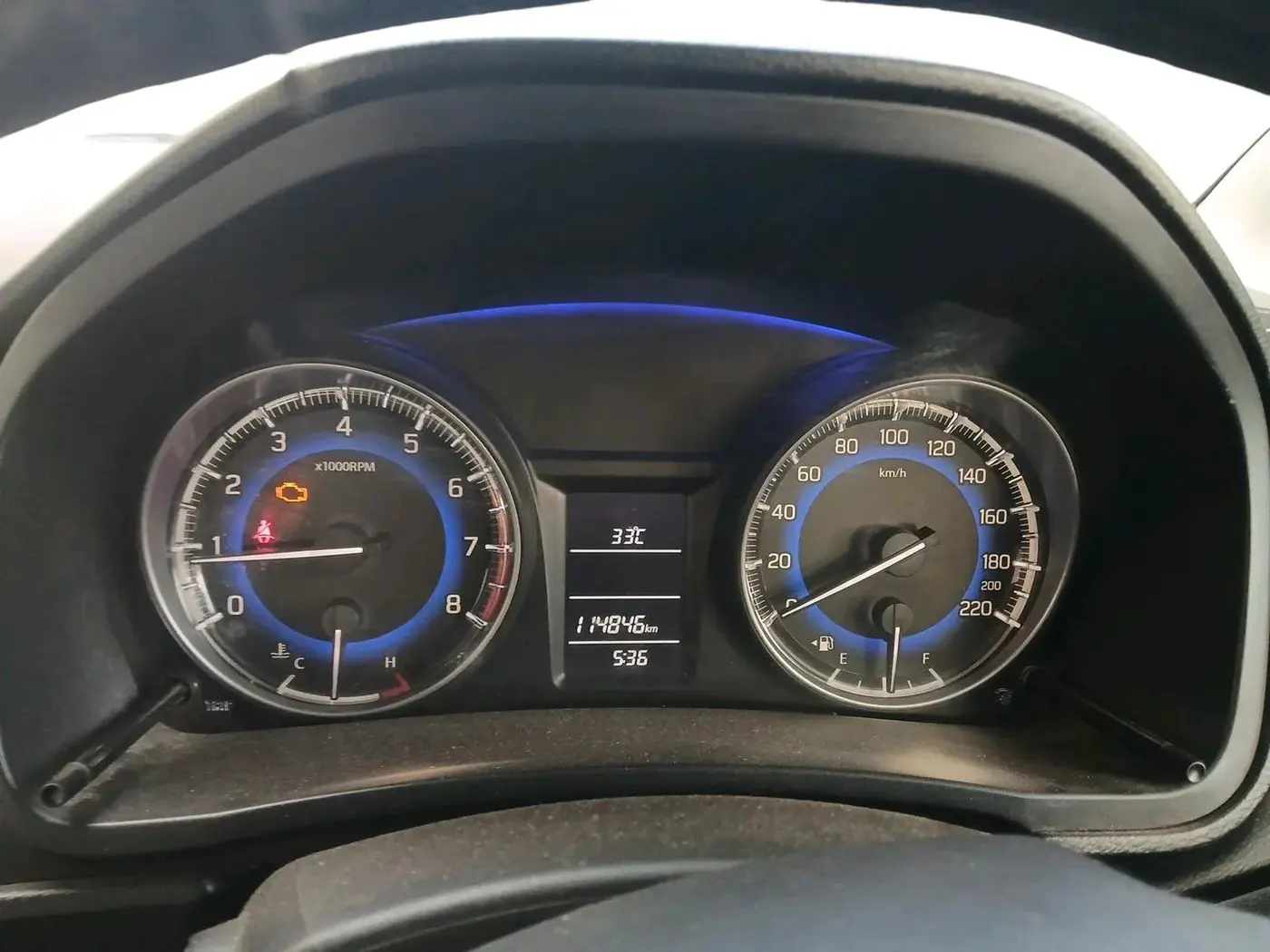 2018 Maruti Baleno DELTA PETROL 1.2, CNG, Manual, 1,14,846 km, interior
