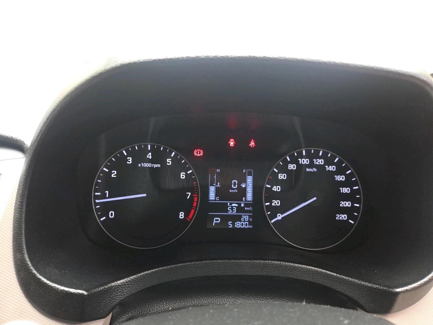 2018 Hyundai Creta SX AT 1.6 PETROL, Petrol, Automatic, 51,800 km, interior