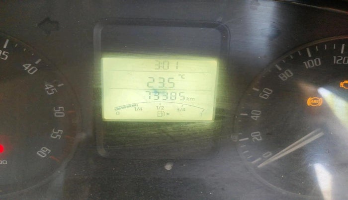 2013 Skoda Rapid AMBITION 1.6 TDI CR MT, Diesel, Manual, 73,385 km, interior