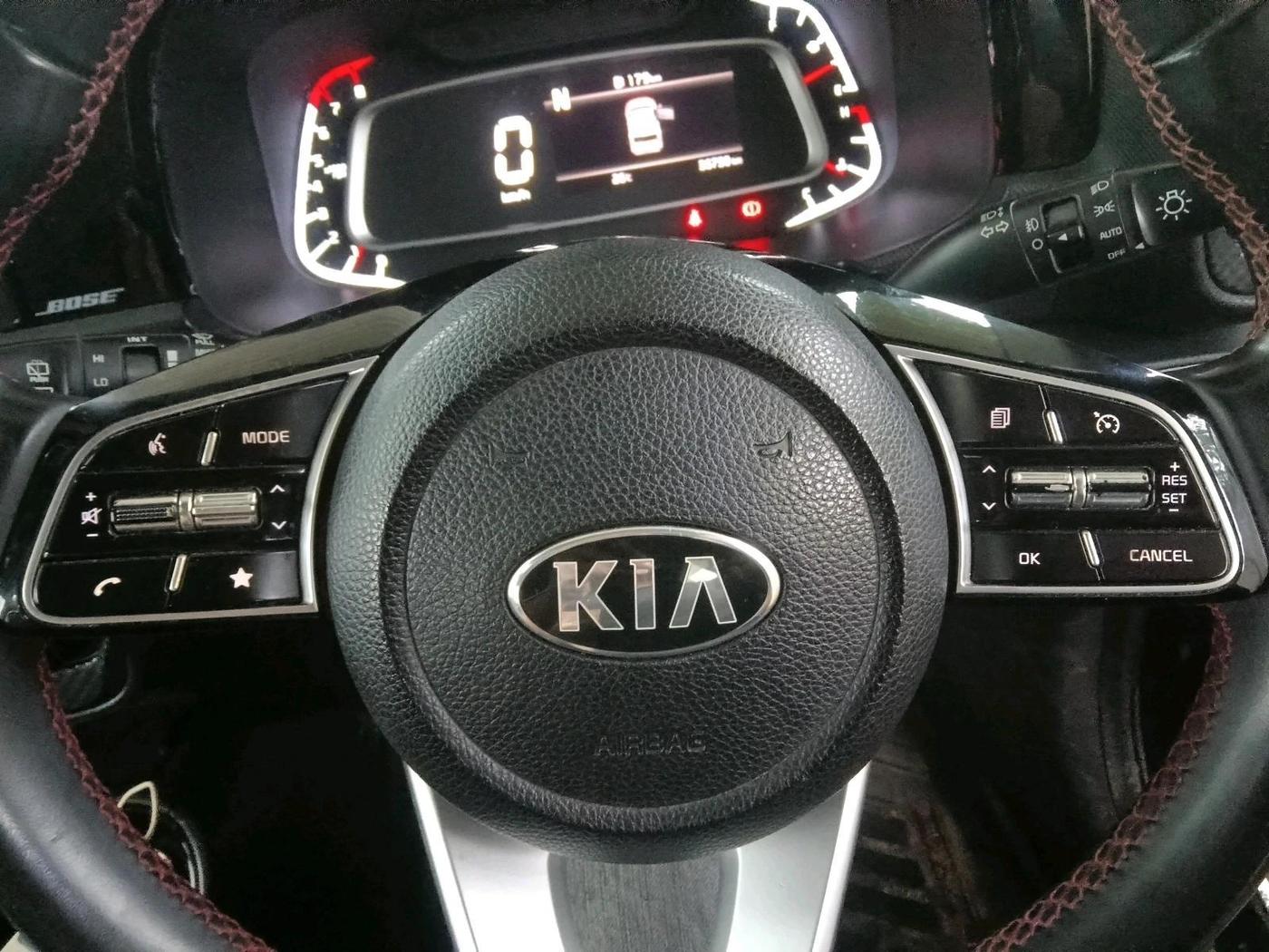 2021 KIA SONET GTX PLUS 1.0 IMT, Petrol, Manual, 36,730 km, interior
