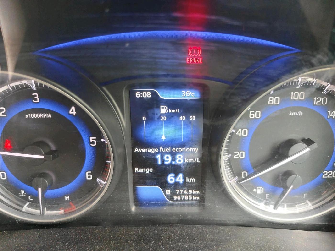 2018 Maruti Baleno ALPHA DIESEL 1.3, Diesel, Manual, 96,785 km, interior