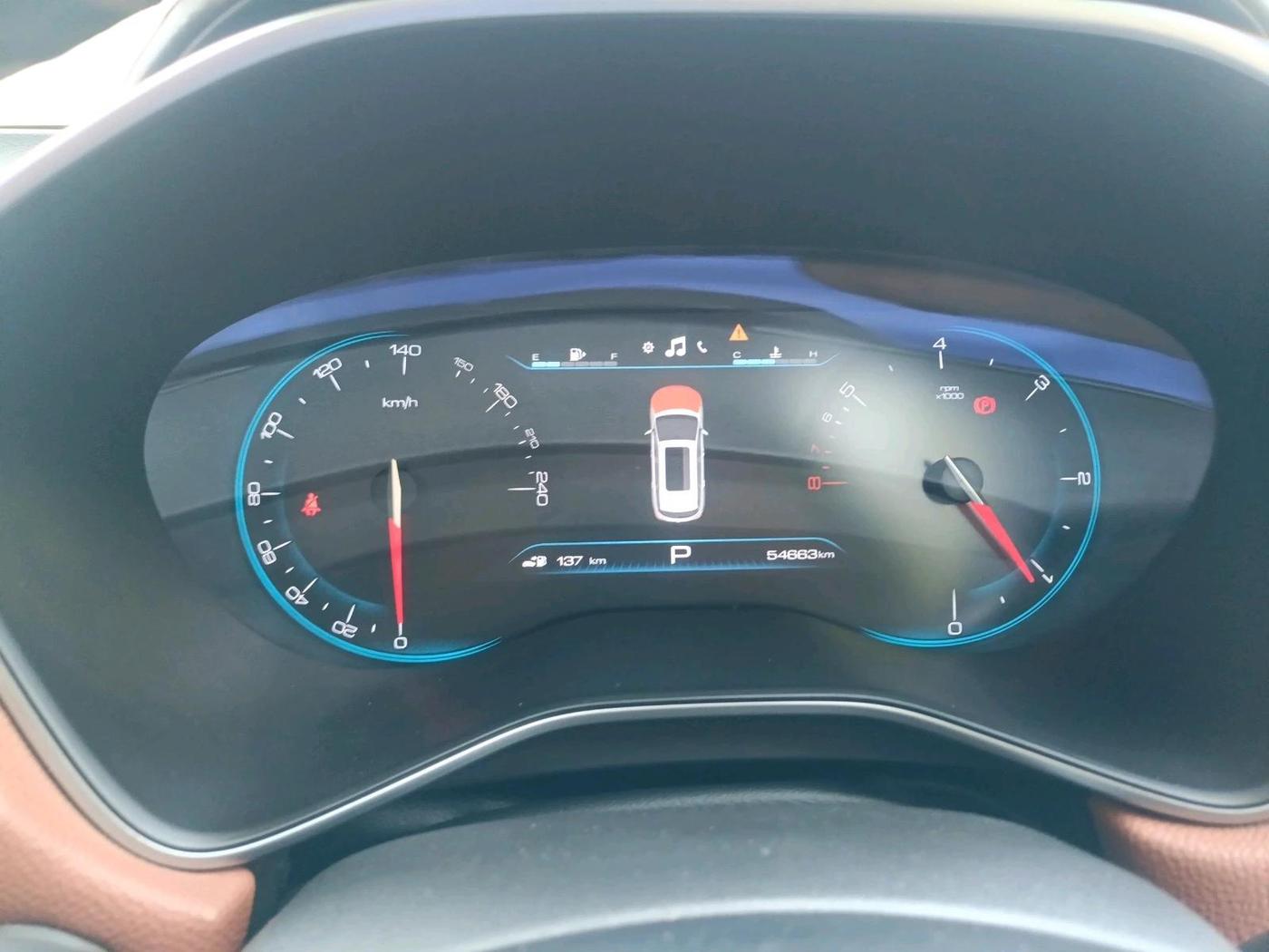 2020 MG HECTOR PLUS SHARP 1.5 PETROL TURBO DCT 6-STR, Petrol, Automatic, 54,663 km, interior