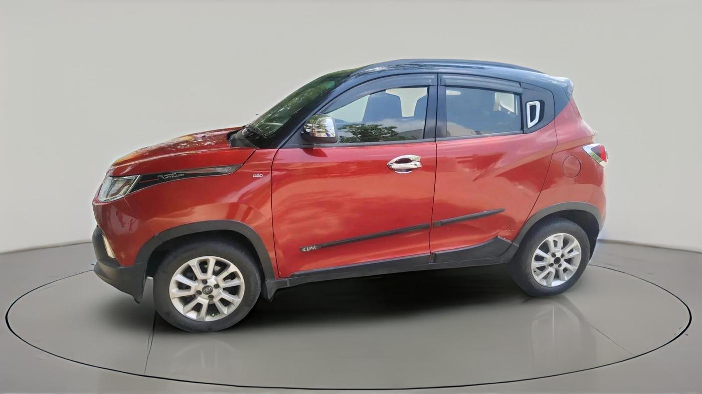 2017 Mahindra Kuv100 K8 6 STR, Petrol, Manual, 75,131 km, exterior