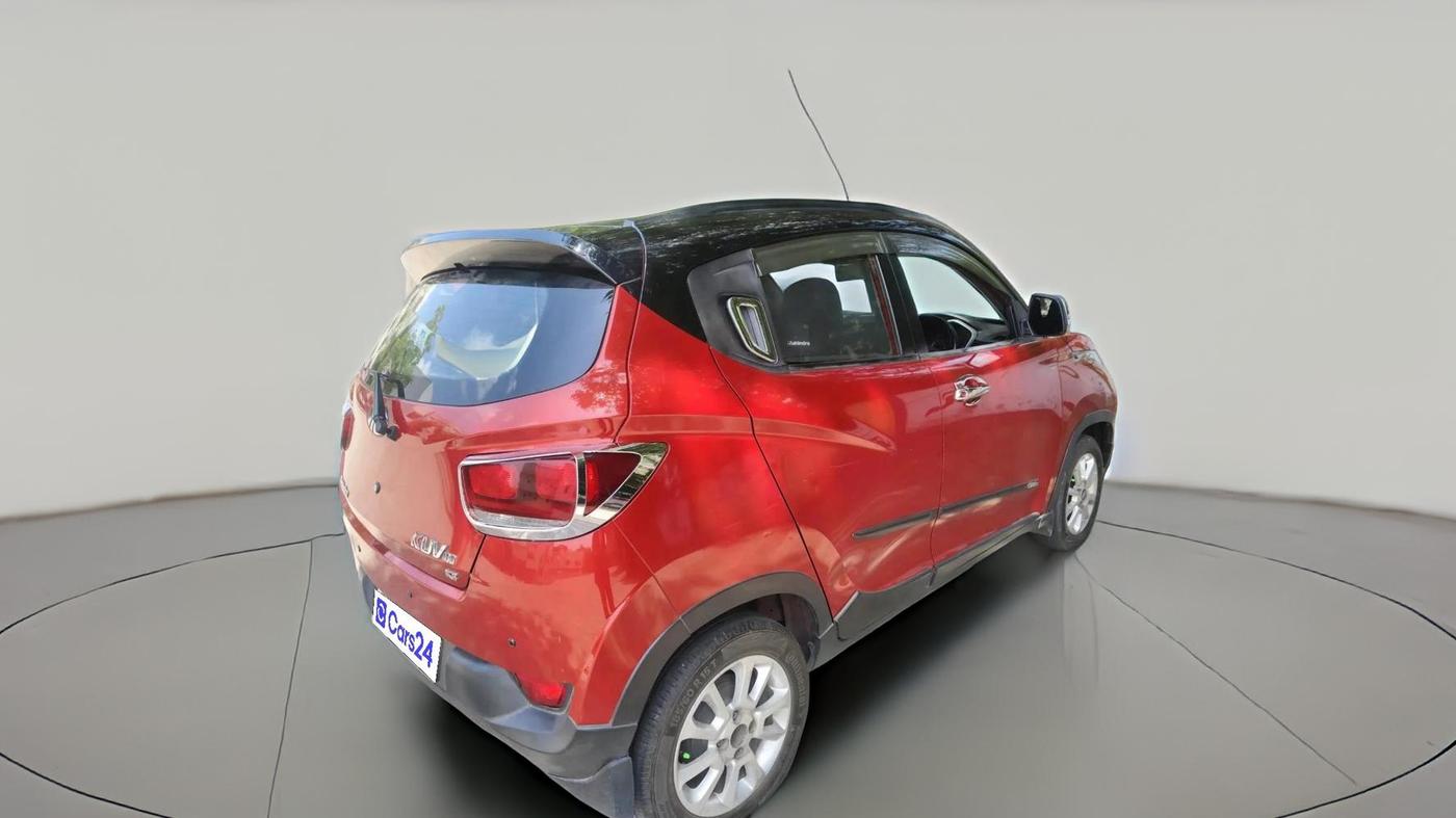 2017 Mahindra Kuv100 K8 6 STR, Petrol, Manual, 75,131 km, exterior