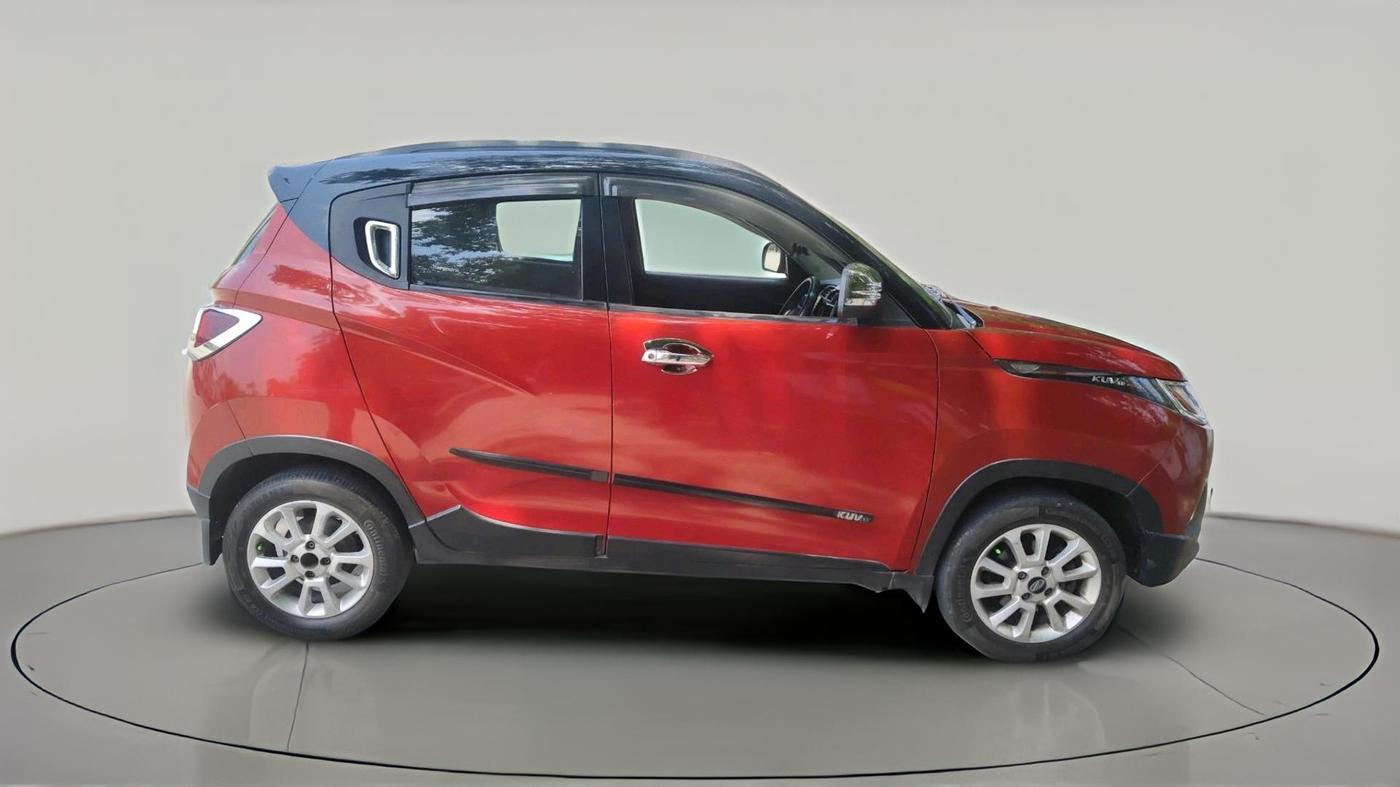 2017 Mahindra Kuv100 K8 6 STR, Petrol, Manual, 75,131 km, exterior