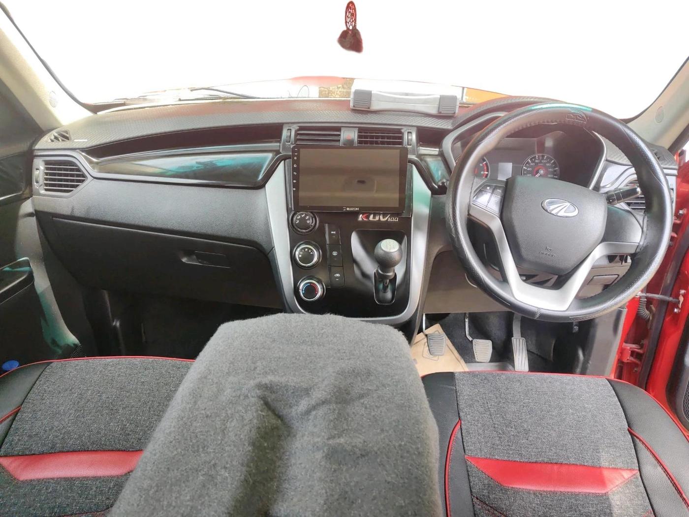 2017 Mahindra Kuv100 K8 6 STR, Petrol, Manual, 75,131 km, interior