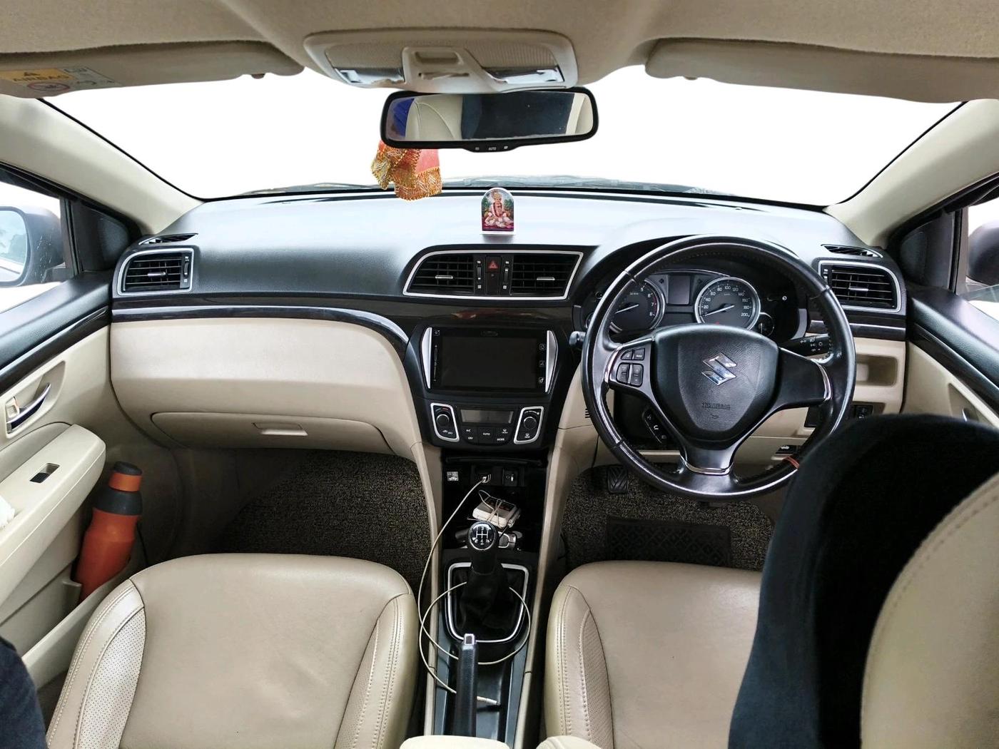 2016 Maruti Ciaz ZXI+, Petrol, Manual, 74,938 km, interior