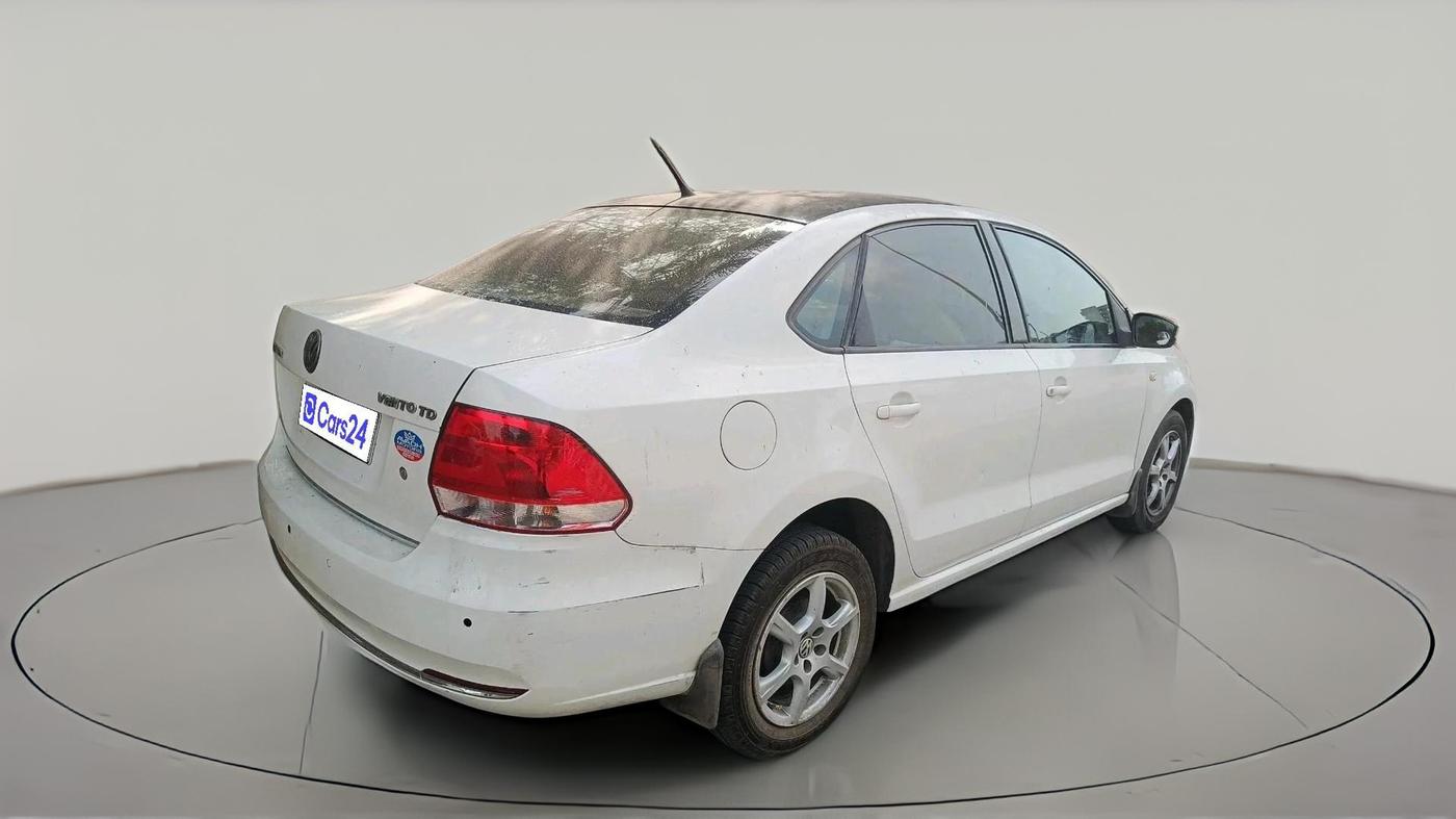 2012 Volkswagen Vento HIGHLINE DIESEL 1.6, Diesel, Manual, 1,12,362 km, exterior