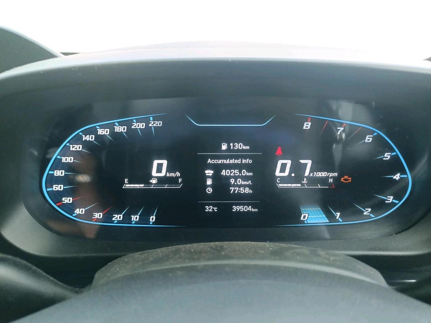 2020 Hyundai NEW I20 SPORTZ 1.2 MT, CNG, Manual, 39,504 km, interior