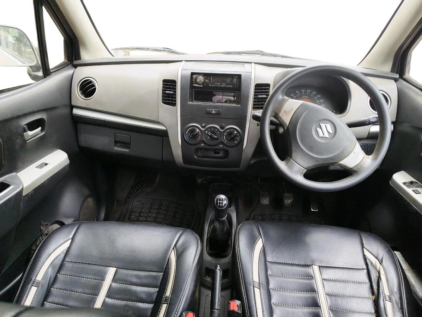 2011 Maruti Wagon R 1.0 LXI LPG, Petrol, Manual, 2,52,173 km, interior
