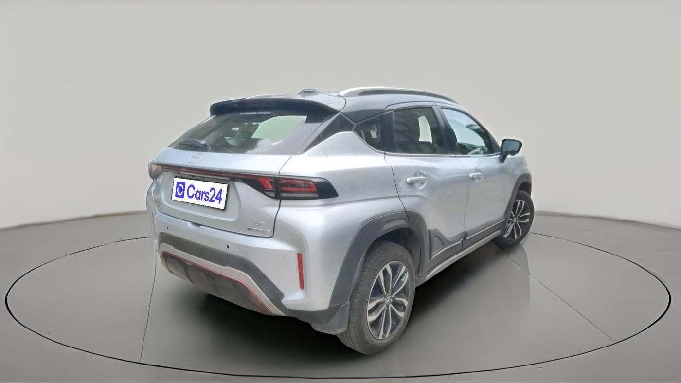 2024 Toyota Urban Cruiser Taisor V 1.0 Petrol AT Dual Tone, Petrol, Automatic, 11,951 km, exterior