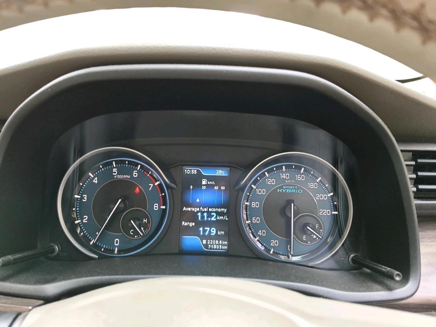 2019 Maruti Ertiga ZXI+ SHVS, Petrol, Manual, 71,905 km, interior