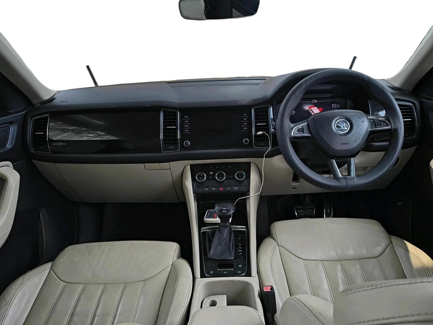 2019 Skoda Kodiaq L&K 2.0 TDI 4X4 AT, Diesel, Automatic, 80,694 km, interior