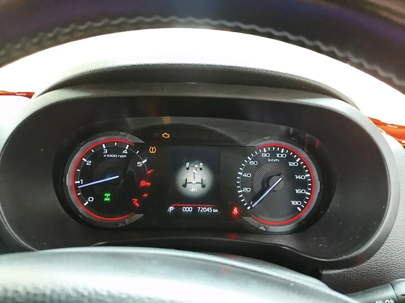 2021 Mahindra Thar LX PETROL HT 4WD AT, Petrol, Automatic, 72,045 km, interior