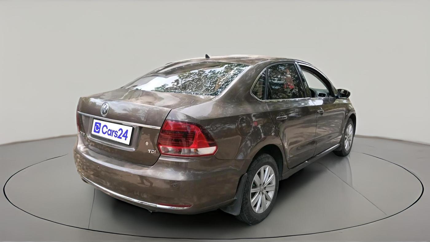 2015 Volkswagen Vento HIGHLINE 1.5 AT, Diesel, Automatic, 1,76,634 km, exterior