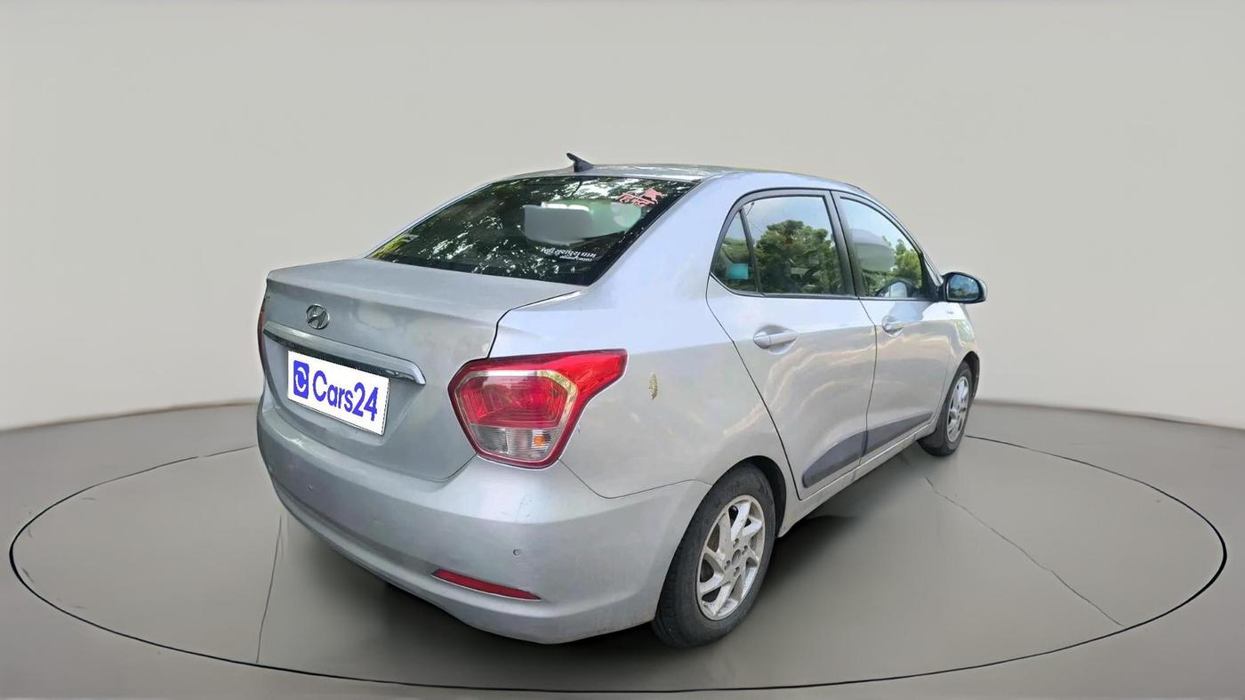 2014 Hyundai Xcent S 1.2, CNG, Manual, 1,82,744 km, exterior