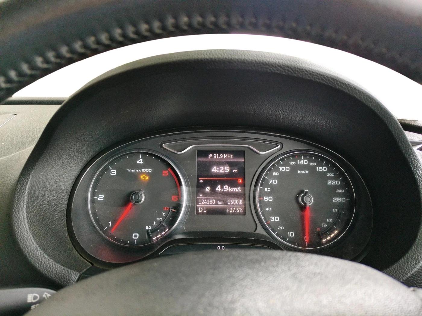 2014 Audi A3 35 TDI PREMIUM PLUS, Diesel, Automatic, 1,24,180 km, interior