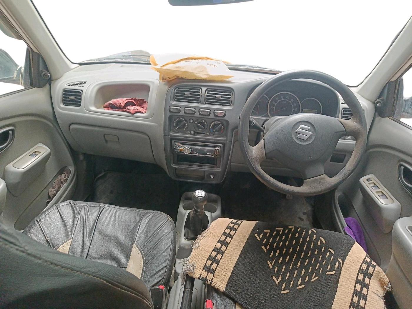 2012 Maruti Alto K10 VXI, CNG, Manual, 1,75,268 km, interior