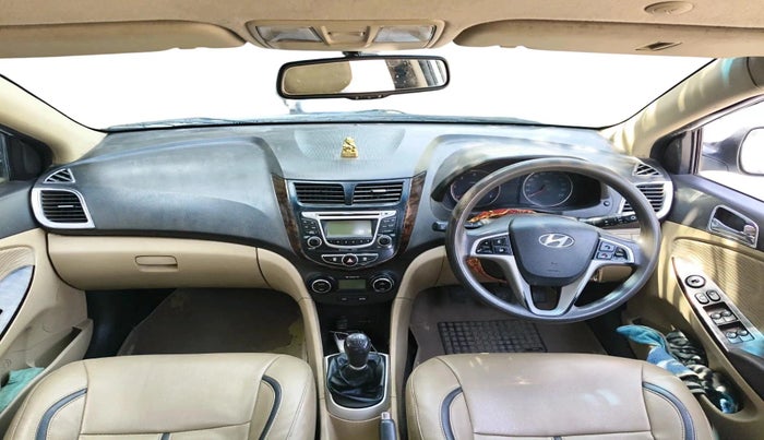 2013 Hyundai Verna FLUIDIC 1.6 CRDI EX, Diesel, Manual, 93,761 km, interior