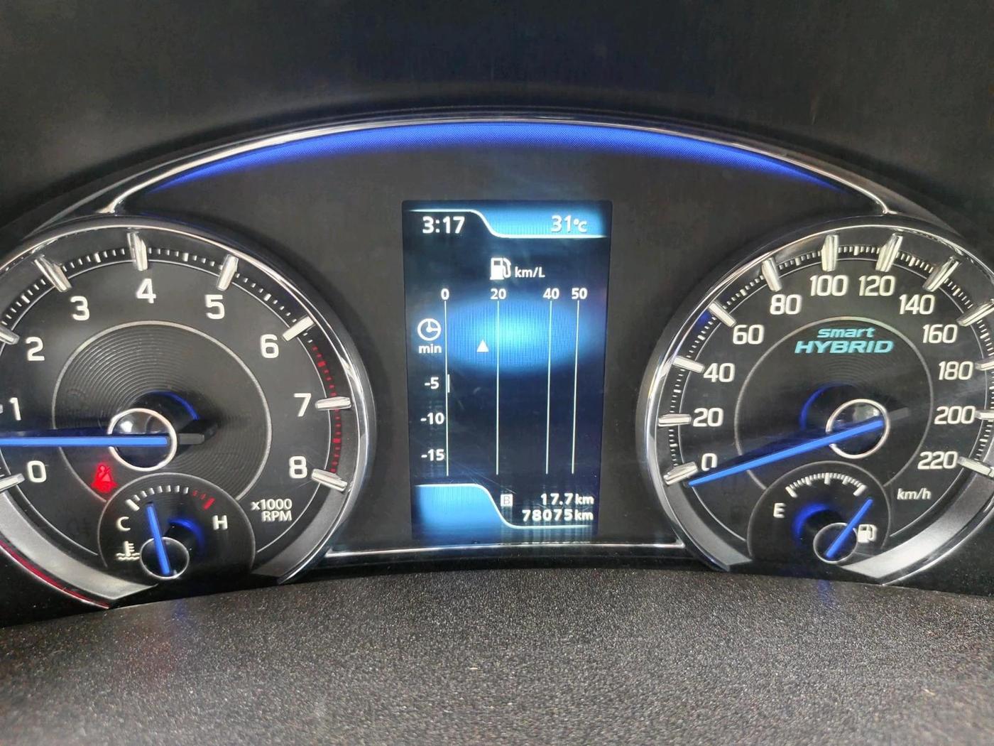 2018 Maruti Ciaz ALPHA 1.5 SHVS PETROL, Petrol, Manual, 78,075 km, interior