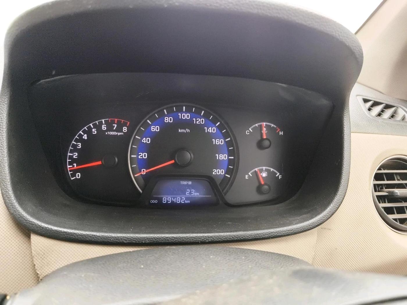 2015 Hyundai Xcent S 1.2, Petrol, Manual, 89,482 km, interior