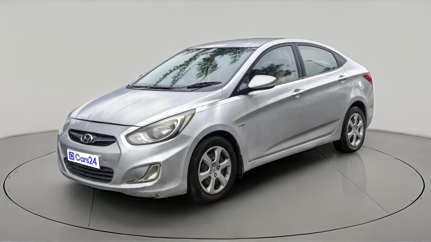 2012 Hyundai Verna FLUIDIC 1.6 CRDI EX, Diesel, Manual, 1,42,962 km, exterior