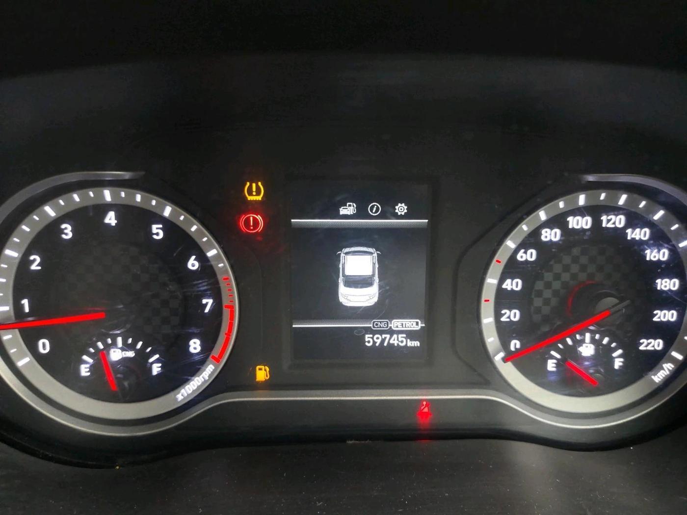 2023 Hyundai AURA S 1.2 CNG, CNG, Manual, 59,745 km, interior