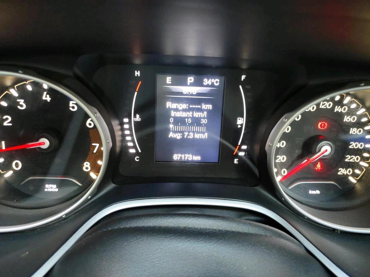 2019 Jeep Compass LIMITED PLUS PETROL AT, Petrol, Automatic, 67,173 km, interior