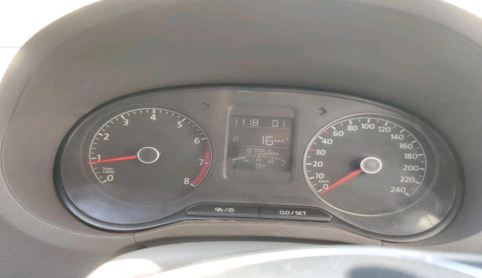 2016 Volkswagen Vento HIGHLINE PETROL AT, Petrol, Automatic, 97,956 km, interior