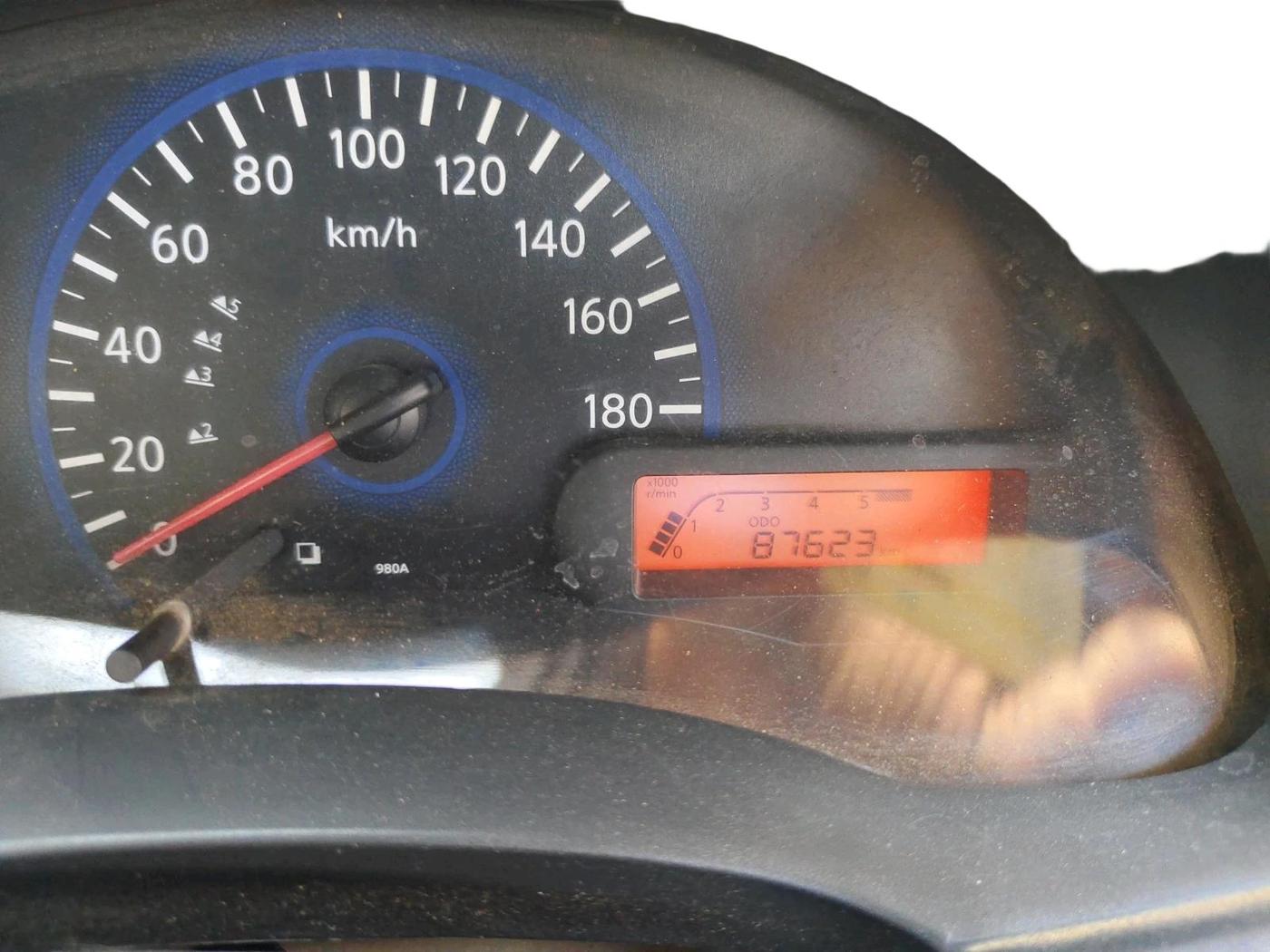2016 Datsun Go T, CNG, Manual, 87,623 km, interior