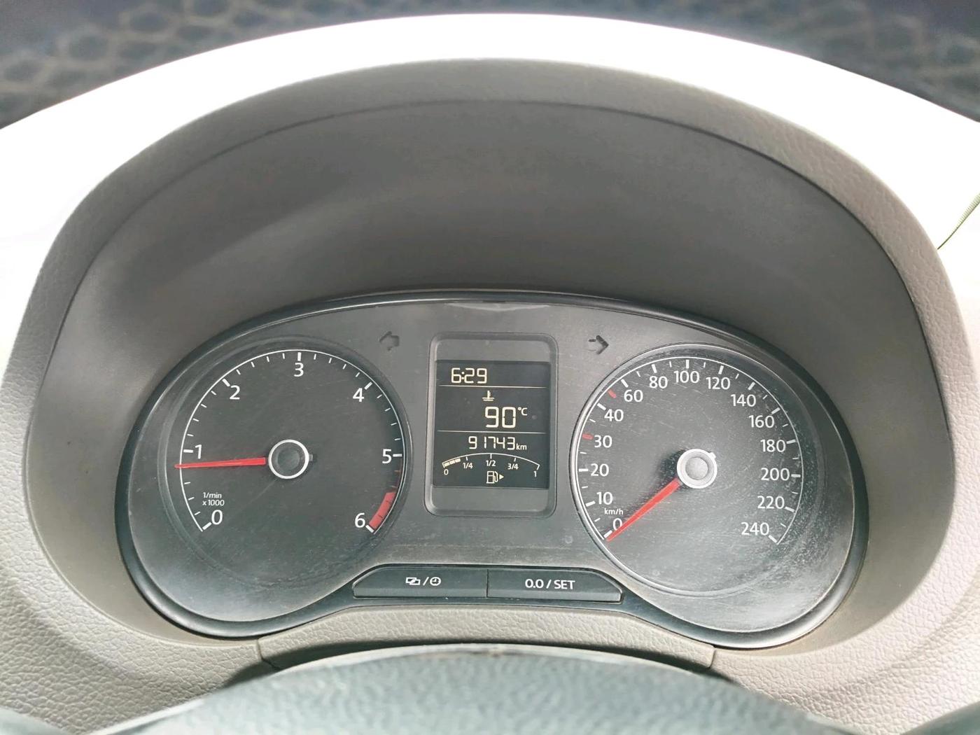 2017 Volkswagen Vento HIGHLINE DIESEL 1.5, Diesel, Manual, 91,743 km, interior