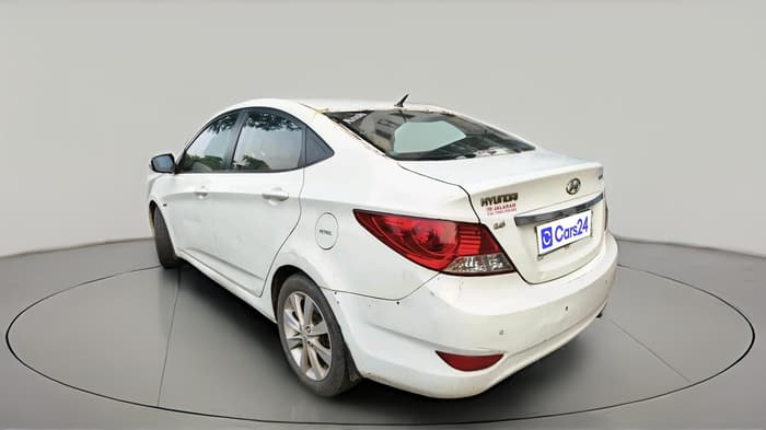 2012 Hyundai Verna FLUIDIC 1.6 VTVT, Petrol, Manual, 62,558 km, exterior