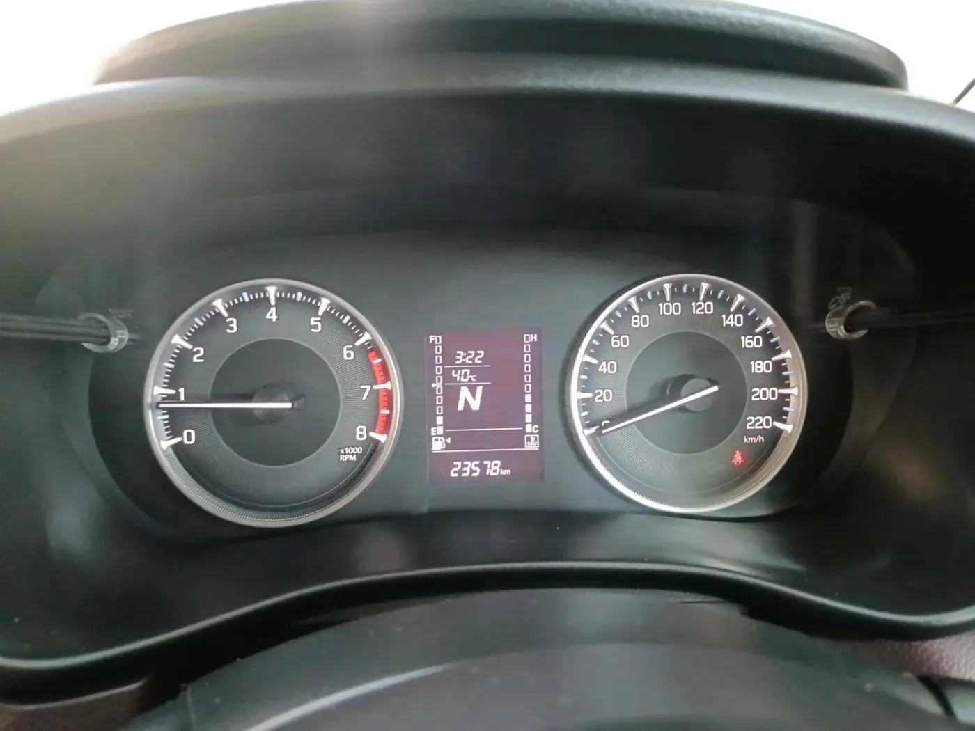 2025 Maruti FRONX DELTA 1.2 AGS, CNG, Automatic, 23,578 km, interior