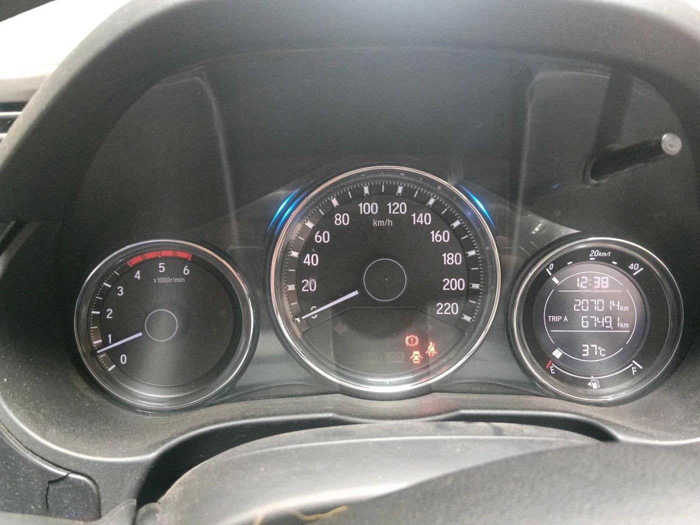 2017 Honda City 1.5L I-DTEC V, Diesel, Manual, 2,07,014 km, interior