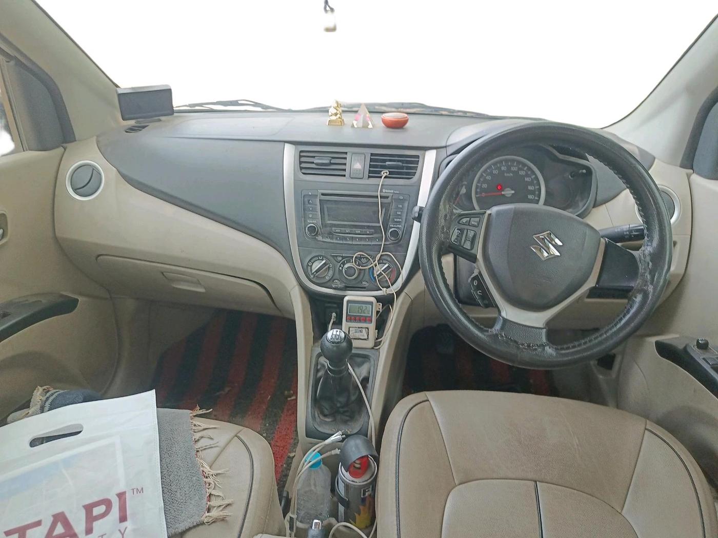 2017 Maruti Celerio ZXI, CNG, Manual, 76,100 km, interior