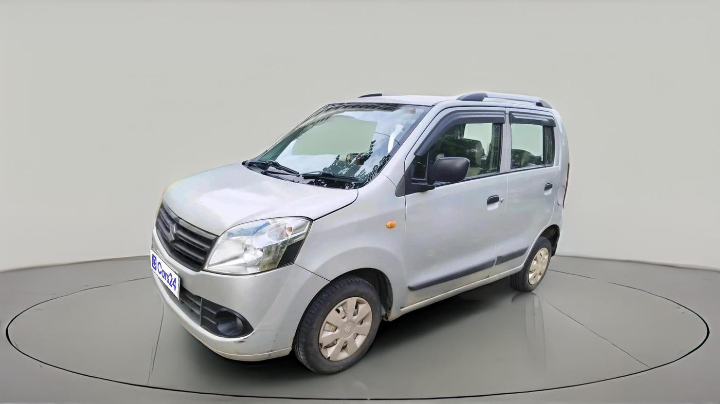 2012 Maruti Wagon R 1.0 LXI, Petrol, Manual, 80,020 km, exterior