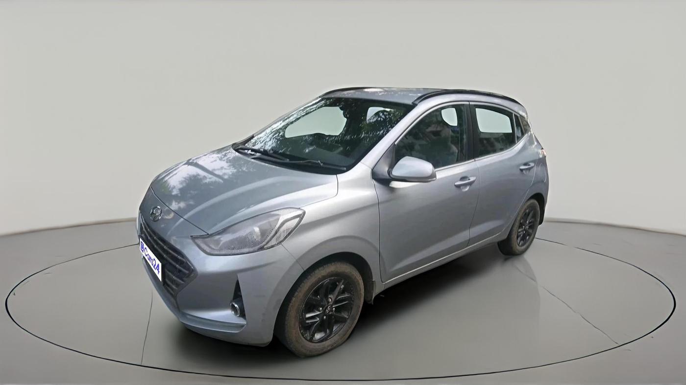 2021 Hyundai GRAND I10 NIOS SPORTZ AMT 1.2 KAPPA VTVT, CNG, Automatic, 1,37,747 km, exterior