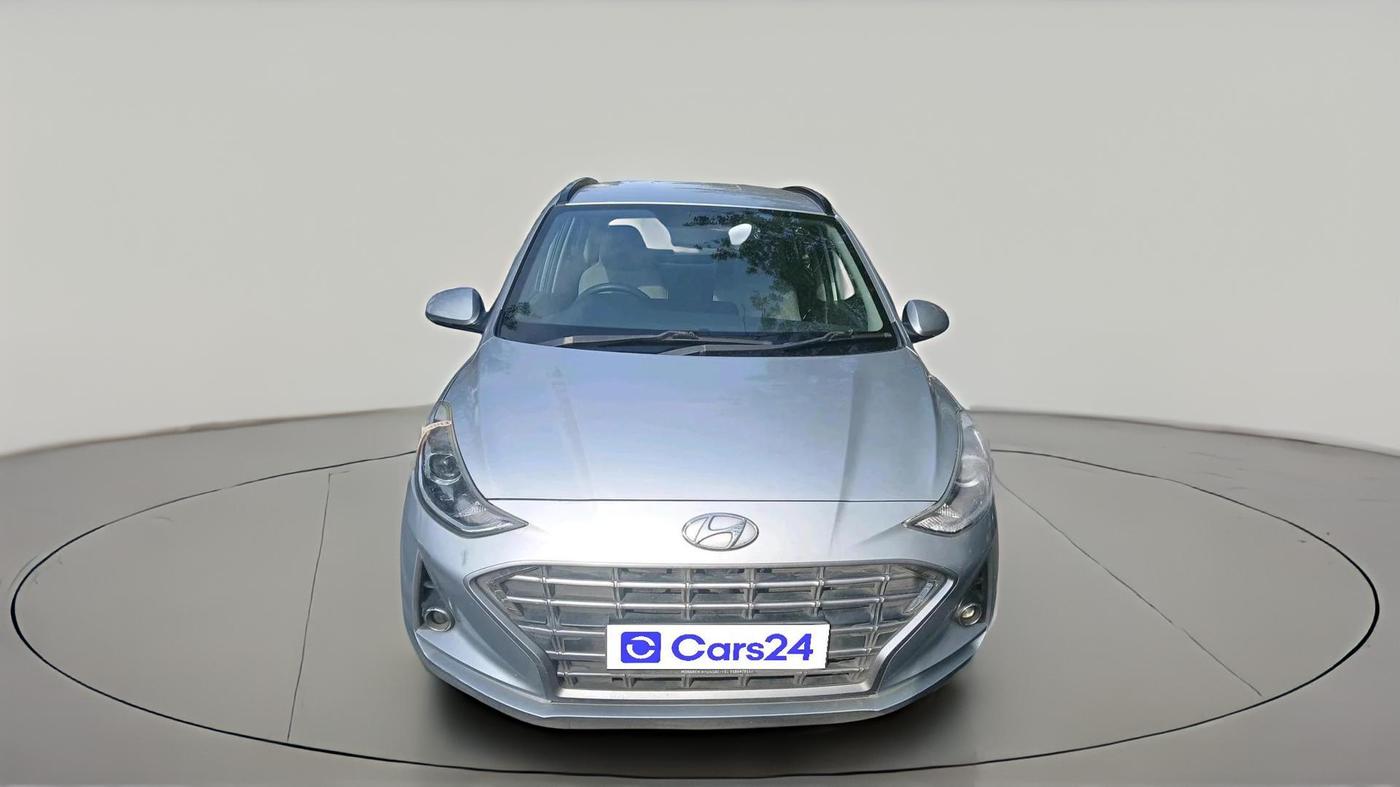 2021 Hyundai GRAND I10 NIOS SPORTZ AMT 1.2 KAPPA VTVT, CNG, Automatic, 1,37,747 km, exterior