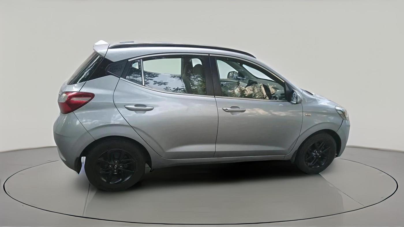2021 Hyundai GRAND I10 NIOS SPORTZ AMT 1.2 KAPPA VTVT, CNG, Automatic, 1,37,747 km, exterior