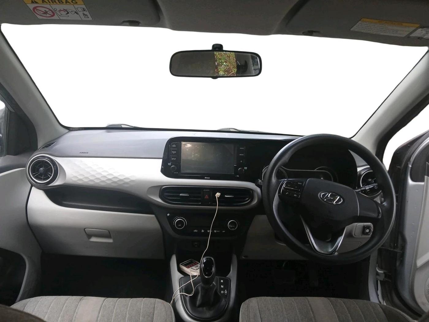 2021 Hyundai GRAND I10 NIOS SPORTZ AMT 1.2 KAPPA VTVT, CNG, Automatic, 1,37,747 km, interior