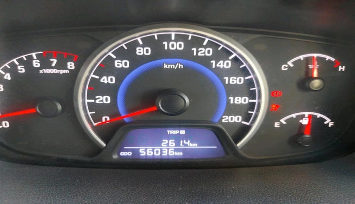 2018 Hyundai Grand i10 SPORTZ 1.2 KAPPA VTVT, Petrol, Manual, 56,036 km, interior