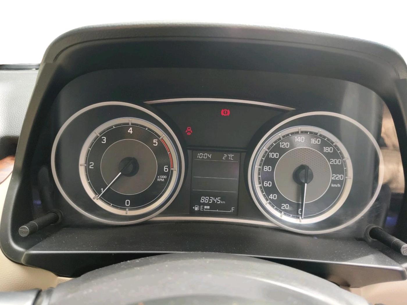 2017 Maruti Dzire ZDI, Diesel, Manual, 88,345 km, interior