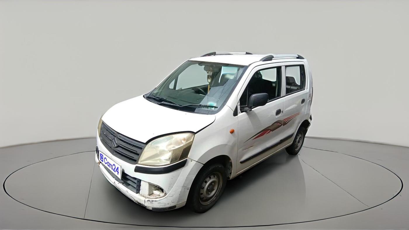 2012 Maruti Wagon R 1.0 LXI CNG, CNG, Manual, 1,04,281 km, exterior