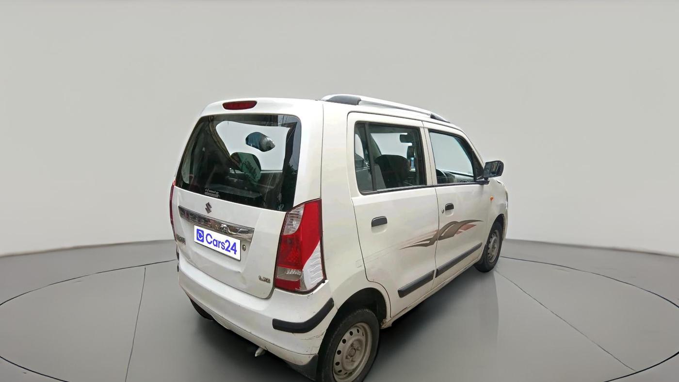 2012 Maruti Wagon R 1.0 LXI CNG, CNG, Manual, 1,04,281 km, exterior