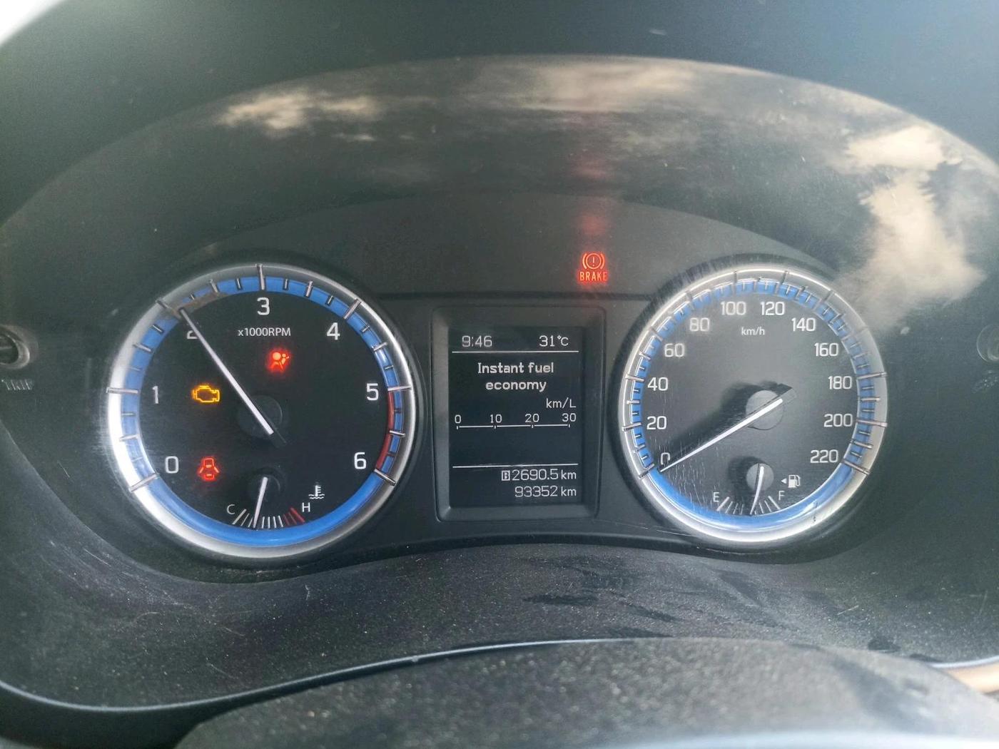 2015 Maruti S Cross ZETA 1.3, Diesel, Manual, 4,80,000 km, interior