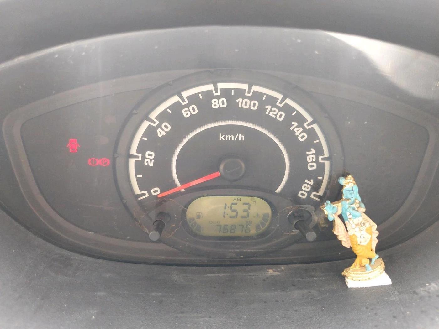2012 Chevrolet Spark LS 1.0, CNG, Manual, 76,876 km, interior