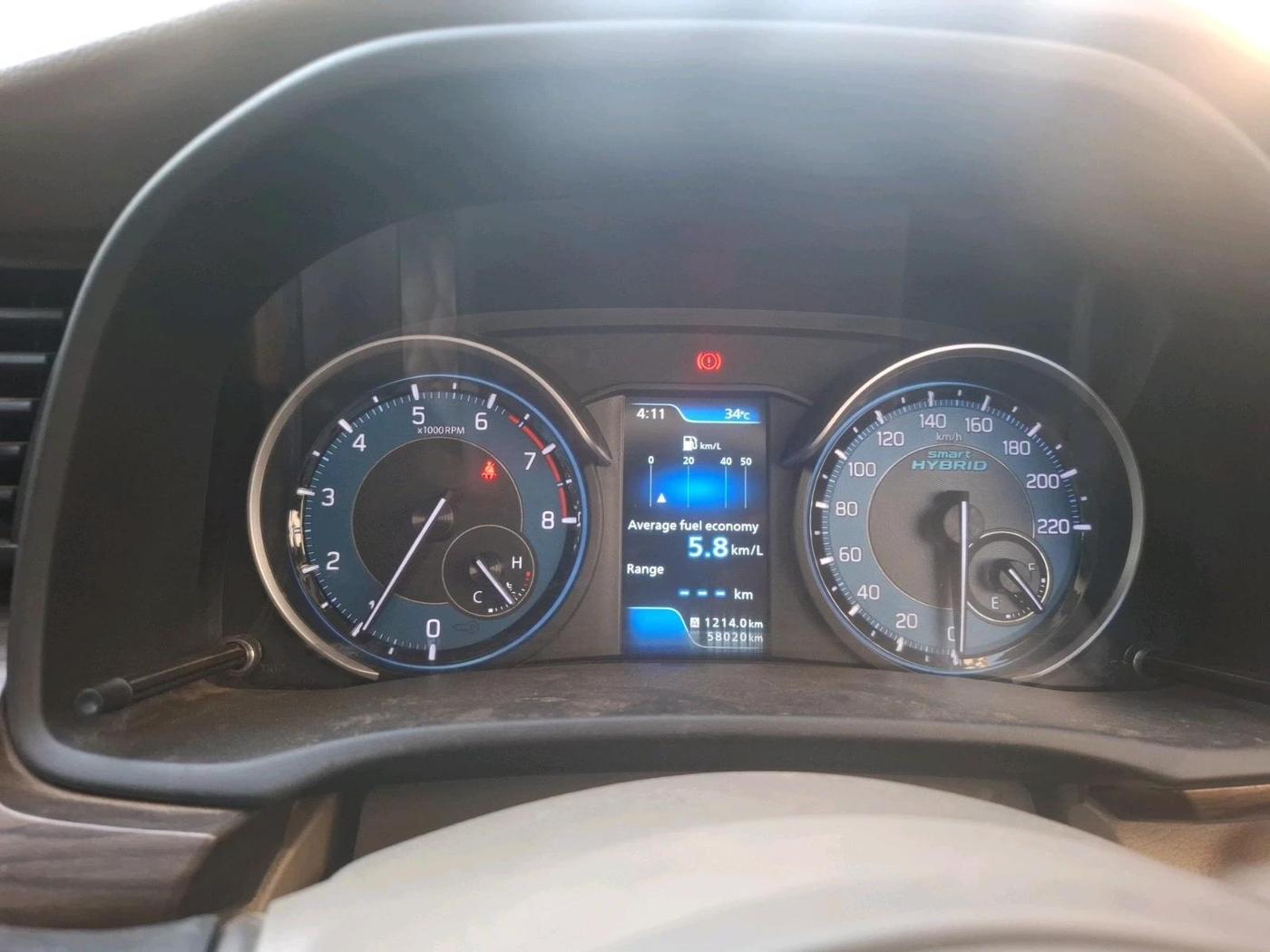 2020 Maruti Ertiga ZXI SHVS, CNG, Manual, 58,020 km, interior